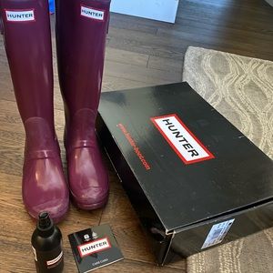 Hunter rain boots